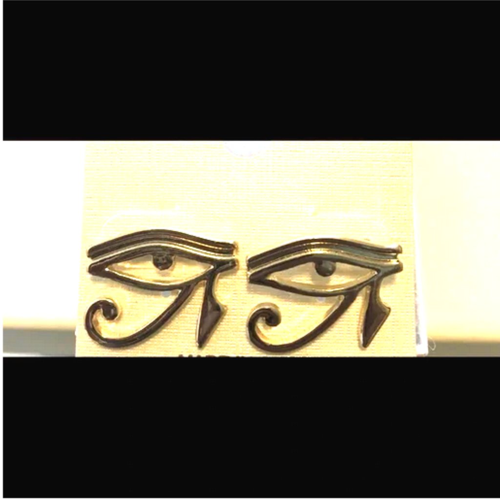 Eye Of Horus Stud Earrings